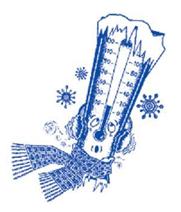 Freezing Cold Thermometer